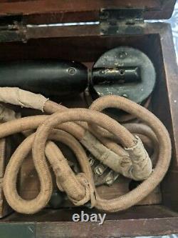 Antique WW1 Portable Phone / Field Telephone Type G 1916