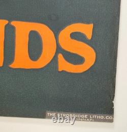 Antique WW1 Poster Come On! 1917 World War One American Soldier Walter Whitehead