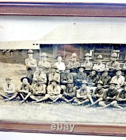 Antique WWI 314th Med. Reg. O. R. Framed Photograph