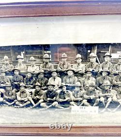 Antique WWI 314th Med. Reg. O. R. Framed Photograph