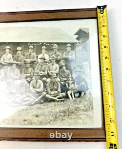 Antique WWI 314th Med. Reg. O. R. Framed Photograph