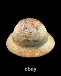 Antique WWI Military Doughboy Helmet