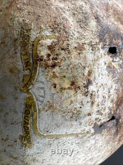 Antique WWI Military Doughboy Helmet