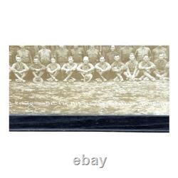 Antique WWI Panoramic Photo Camp Zachary Taylor Louisville KY Framed Yard Long