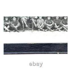 Antique WWI Panoramic Soldiers Photo Camp Jackson SC Framed Yard-Long