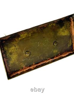 Antique WW One Bronze Memorial France & Germany Soldiers After War Sculpture