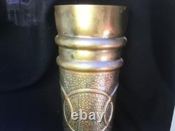 Antique WWl Military Trench Art a 75mm found recently near Verdun