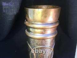 Antique WWl Military Trench Art a 75mm found recently near Verdun