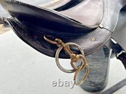 Antique World War 1 Cavalry Saddle Brown Leather with Apron/Fenders Whitman Antique World War 1 Cavalry Saddle Brown Leather with Apron/Fenders Whitman