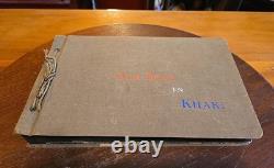 Antique World War 1 Our Boys In Khaki Photo Album & Scrapbook 45+ Pages FULL