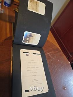 Antique World War 1 Our Boys In Khaki Photo Album & Scrapbook 45+ Pages FULL