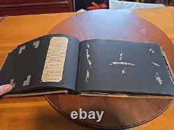 Antique World War 1 Our Boys In Khaki Photo Album & Scrapbook 45+ Pages FULL