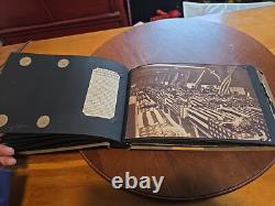 Antique World War 1 Our Boys In Khaki Photo Album & Scrapbook 45+ Pages FULL