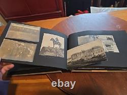 Antique World War 1 Our Boys In Khaki Photo Album & Scrapbook 45+ Pages FULL