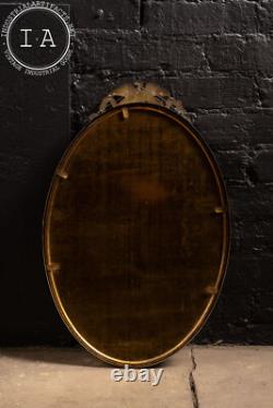 Antique World War One Convex Glass Solider Portrait