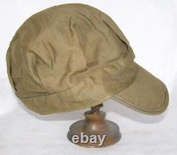 Antique/vintage Wwi Medical Department U. S. Navy Pleated Shop Cap, Size 6 7/8-new