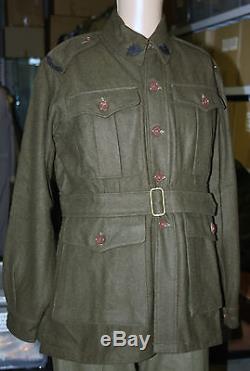 Aussie Aif Ww1 Wool Tunic 1916 Patt Complete Anzac Infantry Reproduction