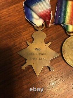 Australian ANZAC AIF WWI Medal Trio Pte EJ Gough NSW with 4th BTN at Gallipoli