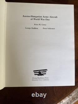Austro-Hungarian Army Aircraft of World War One WWI Haddow, Grosz Schiemer 1993