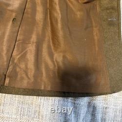 Authentic 1917 WWI doughboy Army Coat Small-medium Size. Please Read Descrip