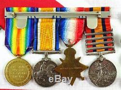 Boer War/ww1 Officers Medals Cambridge Volunteer Corps Major Rank