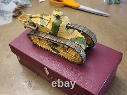 BTG French Renault FT-17 WWI Metal 54mm RARE