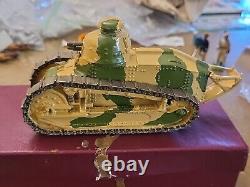 BTG French Renault FT-17 WWI Metal 54mm RARE