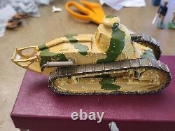 BTG French Renault FT-17 WWI Metal 54mm RARE