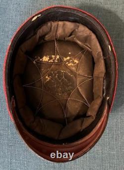 Bavarian pre-WWI 1873 Pattern Pop Top Cap Hat 5th Cheveuleger Rgt