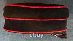 Bavarian pre-WWI 1873 Pattern Pop Top Cap Hat 5th Cheveuleger Rgt