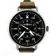 Bell & Ross Brww1-92-s Black Dial S. S. Wwi Heritage Auto On Strap Amazing Cond