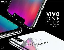 Blu Vivo One Plus 2019 Android Unlocked Cell Phone 6.2 HD Display 4G LTE 16GB M