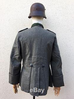 Bluse allemande 1915 veste ww1 14-18 verdun casque à pointe german vareuse t. L