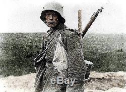 Bluse allemande 1915 veste ww1 14-18 verdun casque à pointe german vareuse t. L