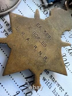 Boer War And WW1 Medal Group To Northumberland Fus, Later Commissioned In RNR