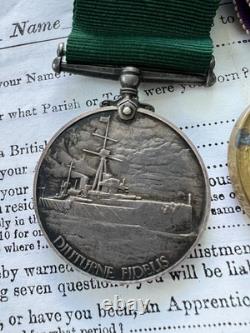 Boer War And WW1 Medal Group To Northumberland Fus, Later Commissioned In RNR