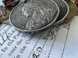 Boer War And WW1 Medal Group To Northumberland Fus, Later Commissioned In RNR