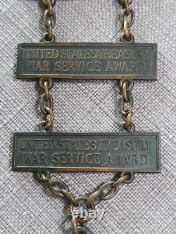 Boy Scouts of America U. S. Treasury World War One Liberty Loan 4 Bar Medal