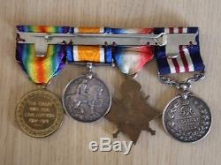 Bravery In The Field WW1 Medal 6826 D McIntosh 1/Scottish Rifles B99