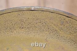 British Army Wwi Steel Combat Helmet In Excellent All Original Conditions Size 7