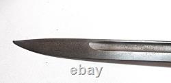 British Sanderson WW1 Model 1907 Bayonet Fighting Knife No Scabbard