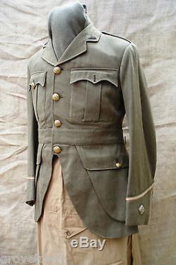 British WW1 Officer's 'Cutaway' Cuff Rank Service Dress Jacket. Gordon H'landers