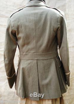 British WW1 Officer's 'Cutaway' Cuff Rank Service Dress Jacket. Gordon H'landers