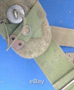 Collection Of Ww1 Or Ww2 Homeguard Original British Webbing
