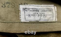 C. 1916 WWI U. S. Army AEF Uniform Jacket Named to A. V. LUTZ Wool Military