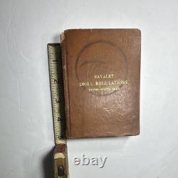 Cavalry Drill Regulations United States Army Original WWI Militaria Book 1896