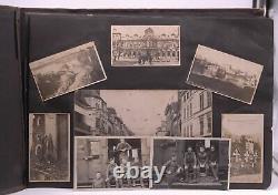 Collection of 48 Pages of WWI Era Photos Military Mass Graves Germany France