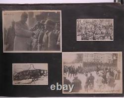 Collection of 48 Pages of WWI Era Photos Military Mass Graves Germany France