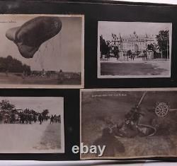 Collection of 48 Pages of WWI Era Photos Military Mass Graves Germany France