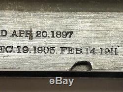 Colt 1911 Slide Pre WW1 Late 1912-1913 Exc Original Brush Finish + Extra Barrel